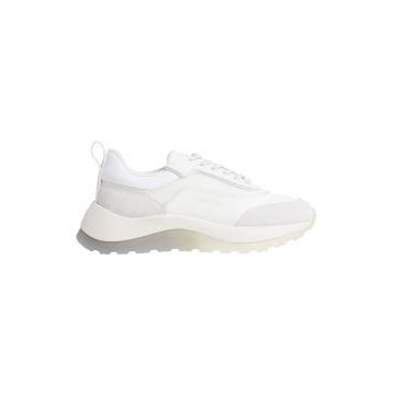 Pantofi sport cu insertii din plasa
