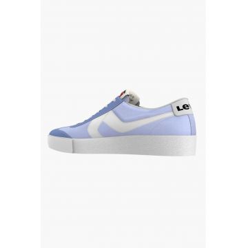 Pantofi sport de material textil si piele intoarsa