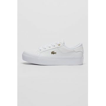 Pantofi sport de piele cu garnituri de piele ecologica Ziane
