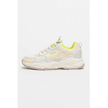 Pantofi sport de piele ecologica cu garnituri plasa Novarra