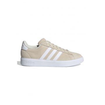 Pantofi sport de piele intoarsa cu garnituri de piele Grand Court 2.0