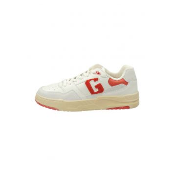 Pantofi sport de piele si piele intoarsa