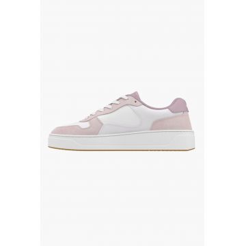 Pantofi sport de piele si piele intoarsa