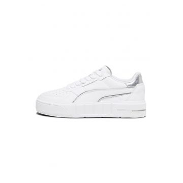 Pantofi sport din piele Cali Court Metallic