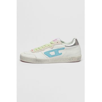 Pantofi sport din piele si piele intoarsa Leroji