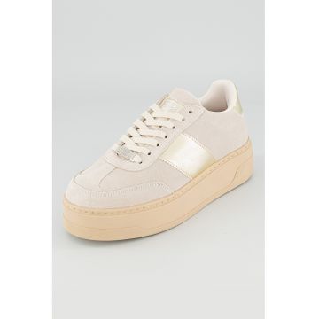 Pantofi sport flatform cu sireturi