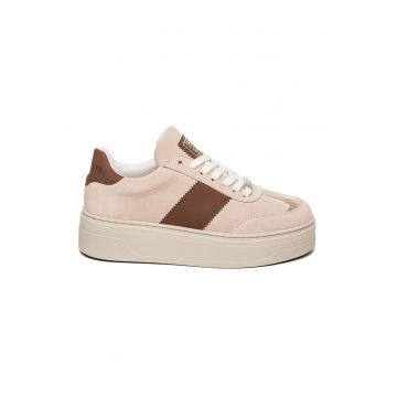 Pantofi sport flatform cu sireturi