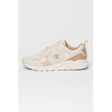 Pantofi sport low cut cu detaliu logo