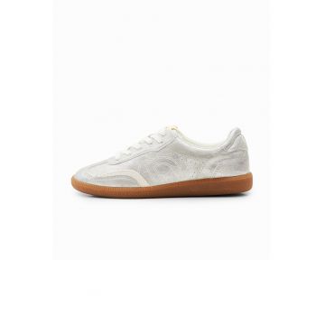 Pantofi sport low-cut de piele ecologica