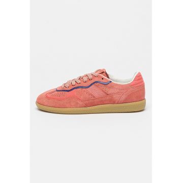 Pantofi sport low-cut de piele intoarsa Rife