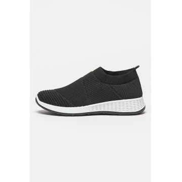 Pantofi sport slip-on din material textil