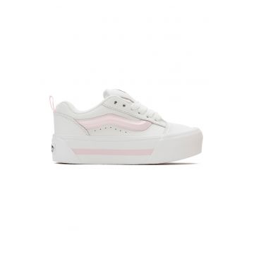 Tenisi flatform de piele Knu Stack