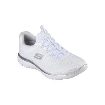 Pantofi dama sport SUMMITS ARTISTRY CHIC 150119 WHITE/SILVER