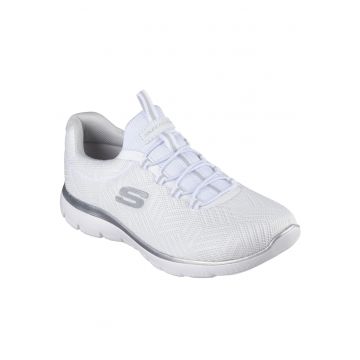 Pantofi dama sport SUMMITS ARTISTRY CHIC 150119 WHITE/SILVER