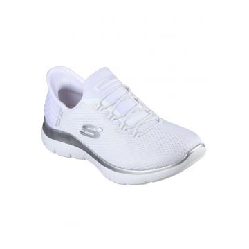 Pantofi dama sport SUMMITS DIAMOND DREAM 150123 WHITE/SILVER