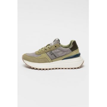 Pantofi sport cu garnituri de piele intoarsa Lyn