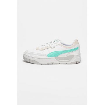 Pantofi sport cu garnituri din piele si piele intoarsa Cali Dream