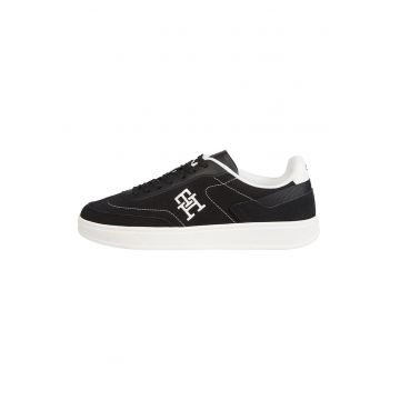 Pantofi sport cu insertii de piele
