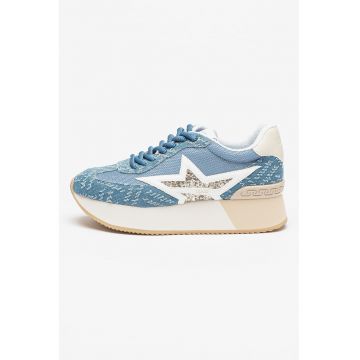 Pantofi sport cu talpa flatform Dreamy