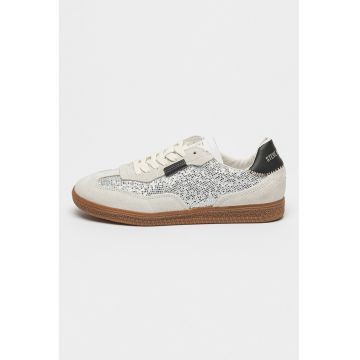 Pantofi sport de panza cu aspect de denim Emporia