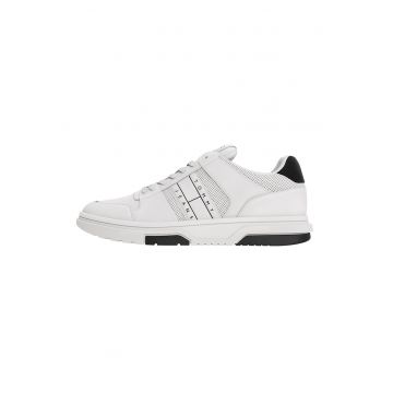 Pantofi sport de piele cu logo