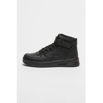 Pantofi sport de piele ecologica cu velcro