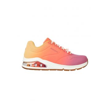 Pantofi sport de piele ecologica Uno 2 Color Waves