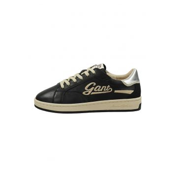 Pantofi sport din piele cu logo Prepla
