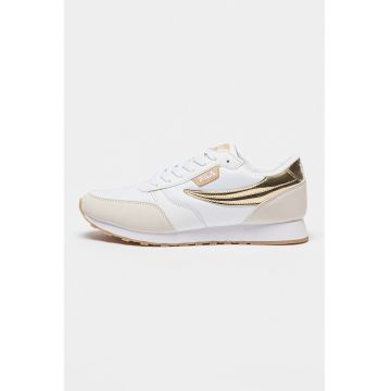 Pantofi sport din piele ecologica si material textil Orbit