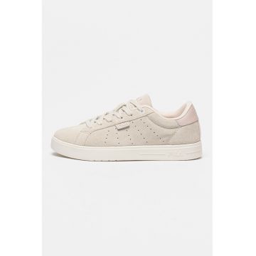 Pantofi sport din piele intoarsa cu perforatii laterale Lusso