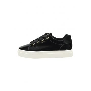 Pantofi sport din piele lacuita Avona