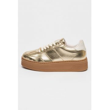 Pantofi sport flatform cu sireturi