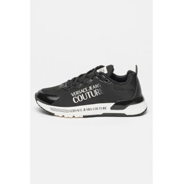 PAntofi sport low-cut cu imprimeu logo