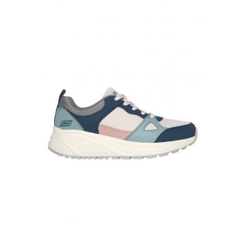 Pantofi sport low-cut cu segmente din material sintetic