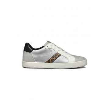 Pantofi sport low-cut de piele ecologica