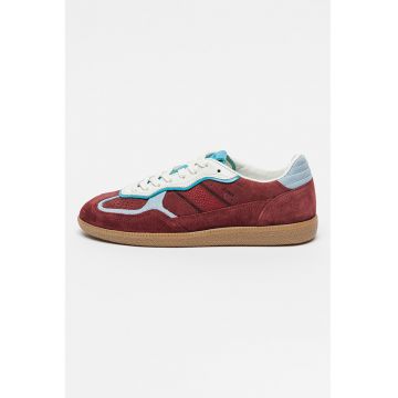 Pantofi sport low-cut de piele intoarsa Rife