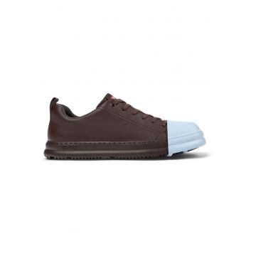 Pantofi sport low-cut de piele Junction Runner - Rosu