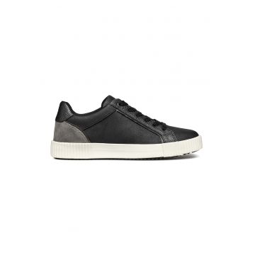 Pantofi sport uni de piele ecologica