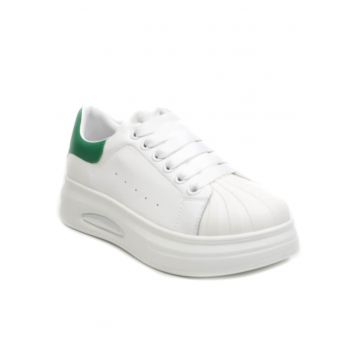 Sneakers dama T2653 WHITE/GREEN