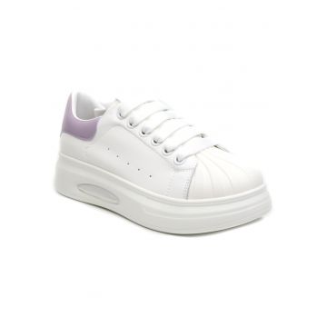 Sneakers dama T2653 WHITE/LAVAND