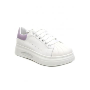 Sneakers dama T2653 WHITE/LAVAND