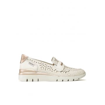 Tenisi dama -  30191339935 - Piele naturala - Alb