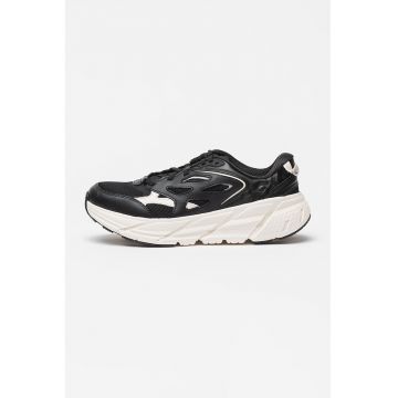 Pantofi cu insertii de piele pentru alergare Clifton L Athletics