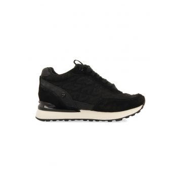 Pantofi sport cu insertii de piele intoarsa Mentz - Negru