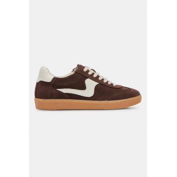 Pantofi sport cu insertii de piele intoarsa Notice