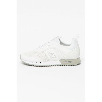 Pantofi sport cu insertii din plasa