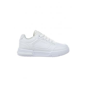 Pantofi sport cu logo si sireturi