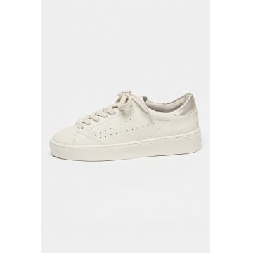 Pantofi sport de piele cu detalii perforate