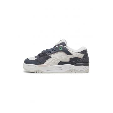 Pantofi sport de piele ecologica cu garnituri de piele intoarsa PRM Wns