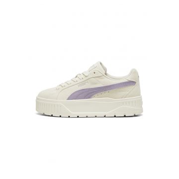 Pantofi sport flatform de piele intoarsa Karmen II